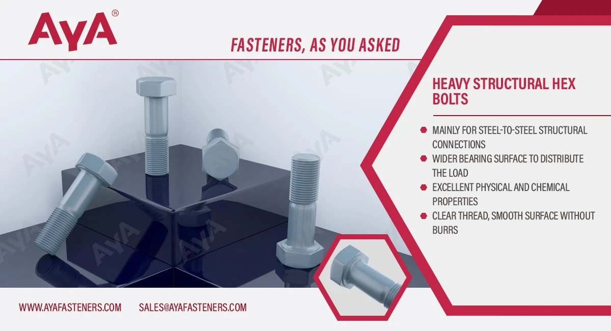 Heavy Structural Hex Bolts-advantages